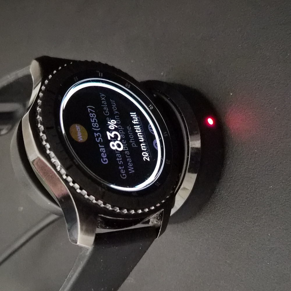 Samsung Gear S3 Frontier Smartwatch - Classic Black